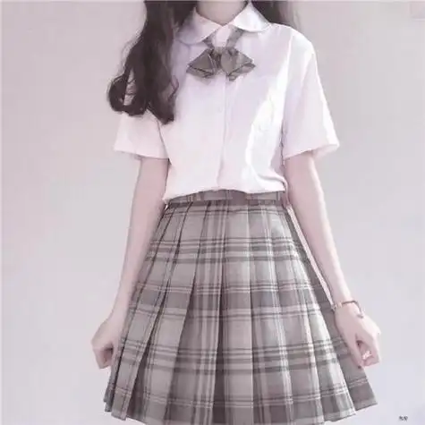 这么仙气的jk制服头像可爱女生头像