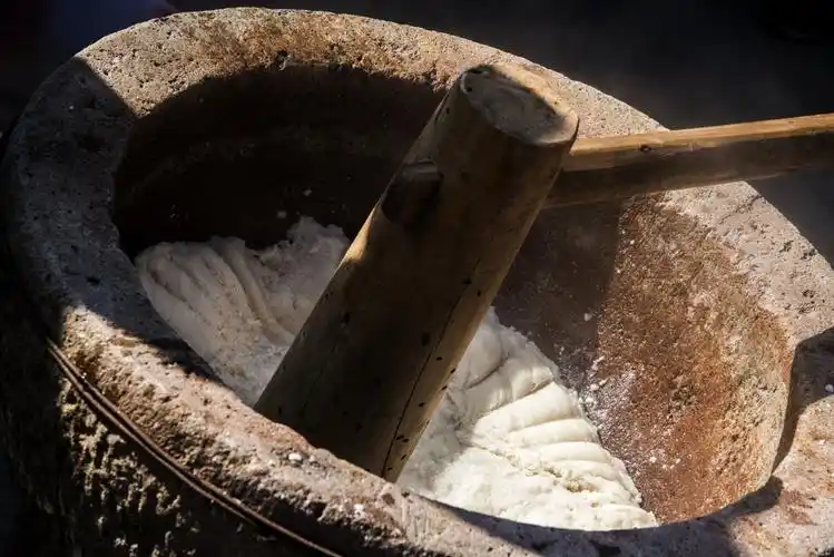 人文纪实摄影:小年夜,打年糕