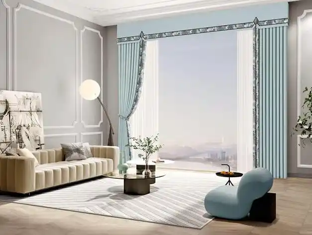 在二手房装修中,窗帘与墙布的选择与搭配是一项重要的任务.