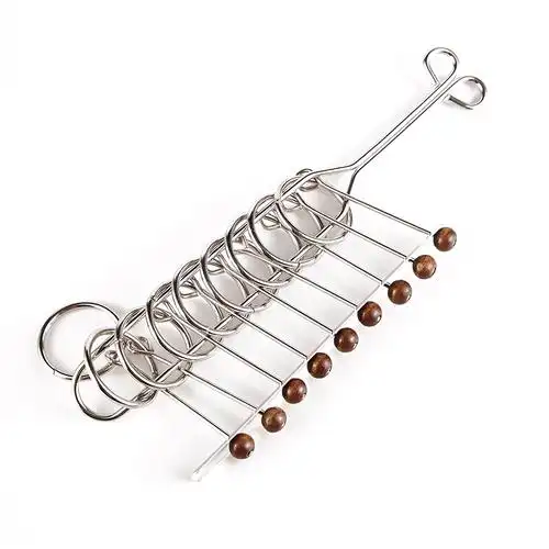 新品直营儿童解环玩具成人智力铁环解扣九连环高难度全套套装网红九