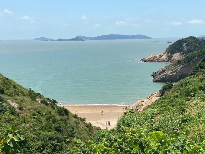 台州温岭石塘珍珠海滩