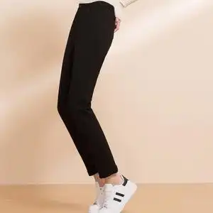 诗燕修身小腿裤2016秋冬新品女裤加绒ol风显瘦休闲裤长裤子62167