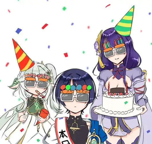 原来你也玩原神  #散兵  #愚人众执行官  #国崩  #斯卡拉姆齐  #生日