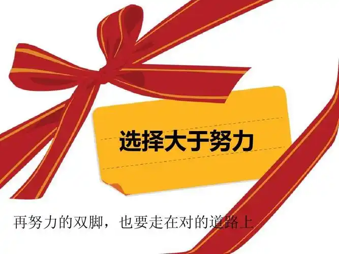 选择大于努力 再努力的双脚,也要走在对的道路上