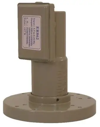 出口c波段双本振双极化单输出工程头 5150/5750mhz