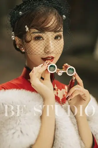 民国婚纱照电影剧情风军阀太太