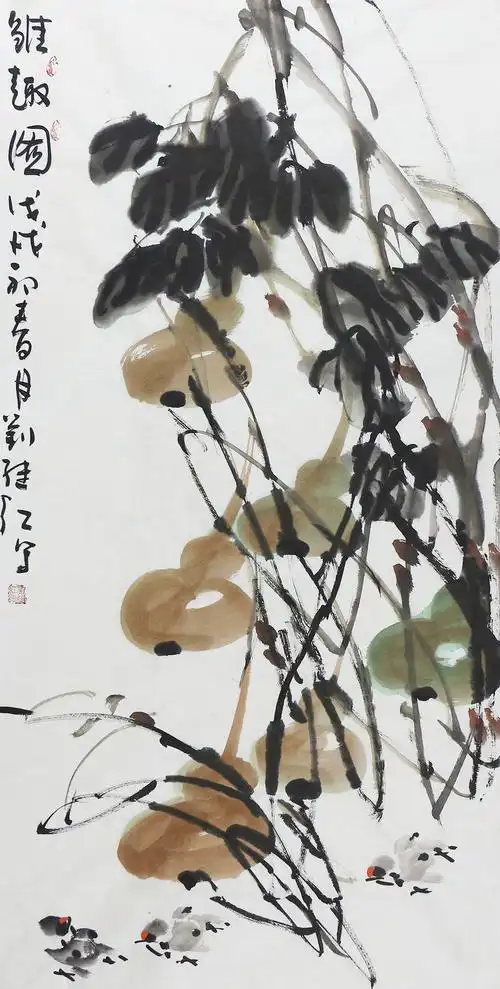 博宝·资讯 | 刘继红国画花鸟作品赏析:潇洒中不失淳厚,朴拙中又寓