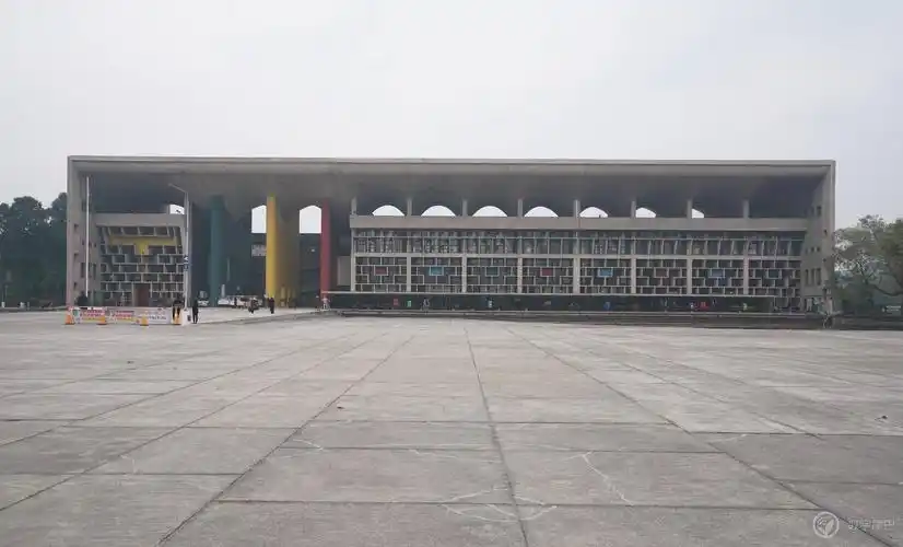 昌迪加尔高等法院(the high court)建筑师:勒·柯布西耶(le corbusier