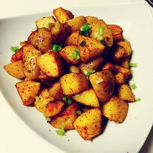 月半兔做的麻辣小土豆