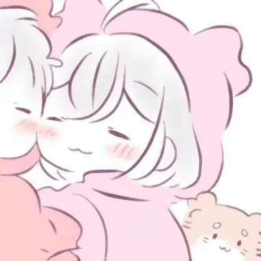 情侣卡通头像超萌一对可爱搞怪