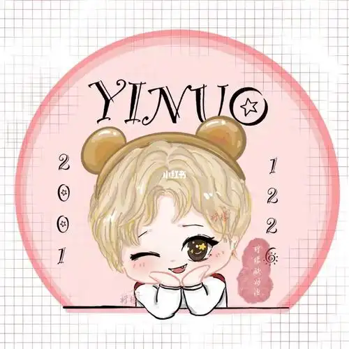 图片来源于群里的姐妹,鸭诺真的超可爱#ag超玩会一诺  #q版人物  #鲨