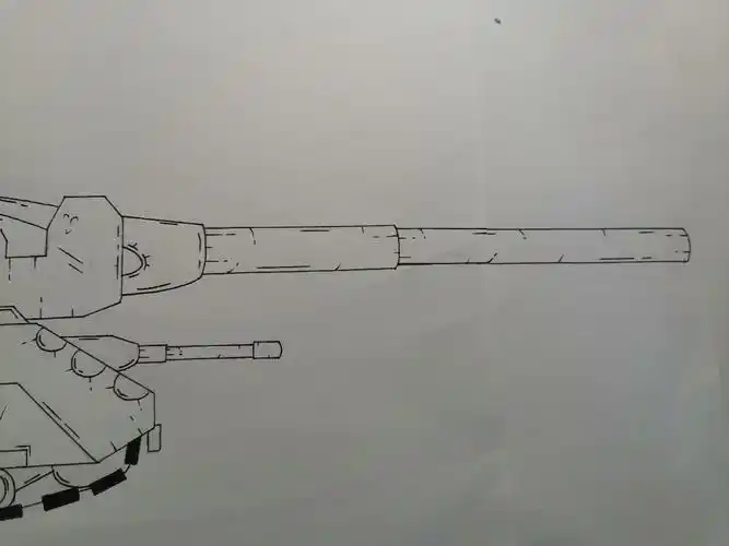 普鲁士巨鼠的炮管明明很直♂的呀! 你们怎么说是弯♂的呢!