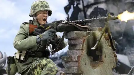 机枪在后方扫射,为何不会打到前方冲锋的战友?答案很简单