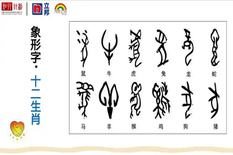 知行计划青岛农大学子云支教领略古文字的魅力之象形文字