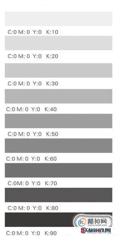 通过调色了解色彩调出各种灰