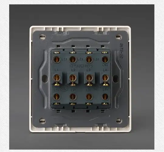 浙江温州厂家大量供应 86ts系列 四开墙壁开关 86ts-09(单控) 精品