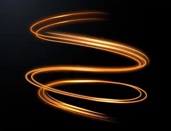 旋转的光影素材下载