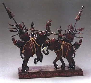 柚木雕骑象斗士 - 百度百科