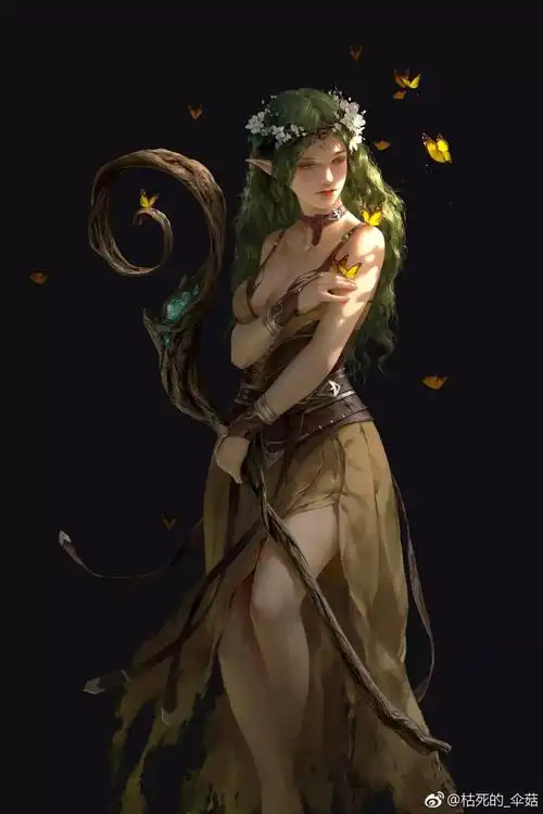 绘画_ 精灵,恶魔 插画 动漫 游戏 原画 玄幻[图片专辑] _ 图片网