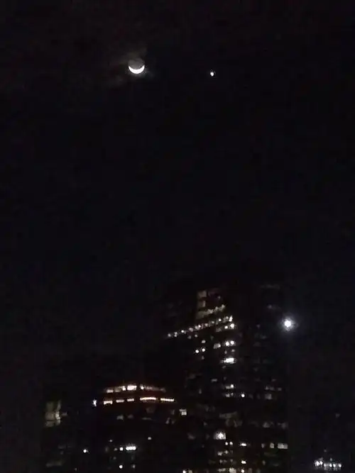 11.13(农历九月廿八,庚申)残月孤星