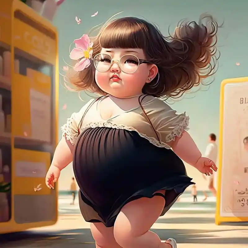 见过这样的乌梅子酱女孩吗~#优质头像#女生头像#胖女孩头像# - 抖音