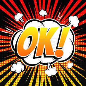 bravo 漫画书泡沫文字复古风格