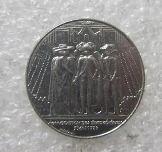 法国1989年 1法郎 硬币 纪念币(大图展示)