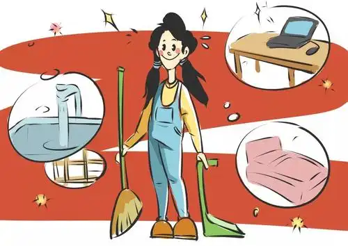 整理房间做卫生