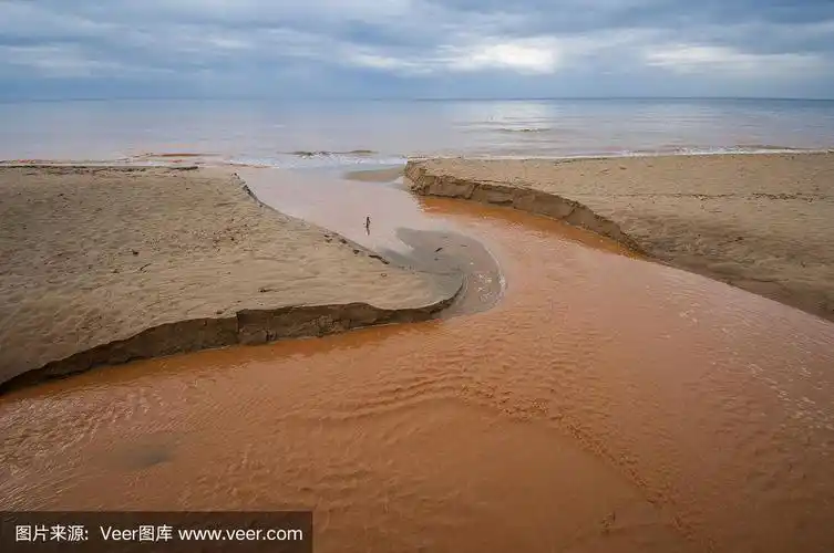 河流造成海滩侵蚀