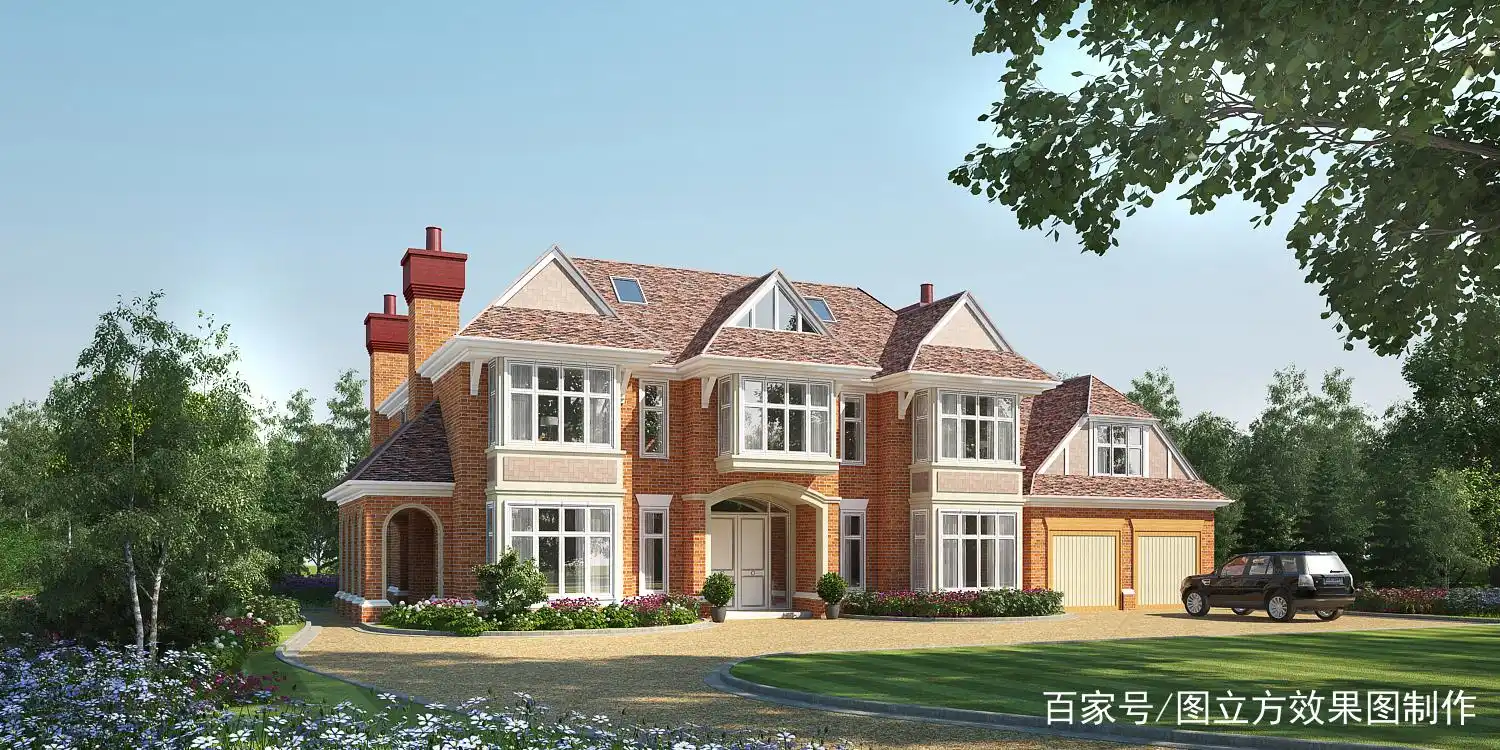 欧式别墅外观图片效果图