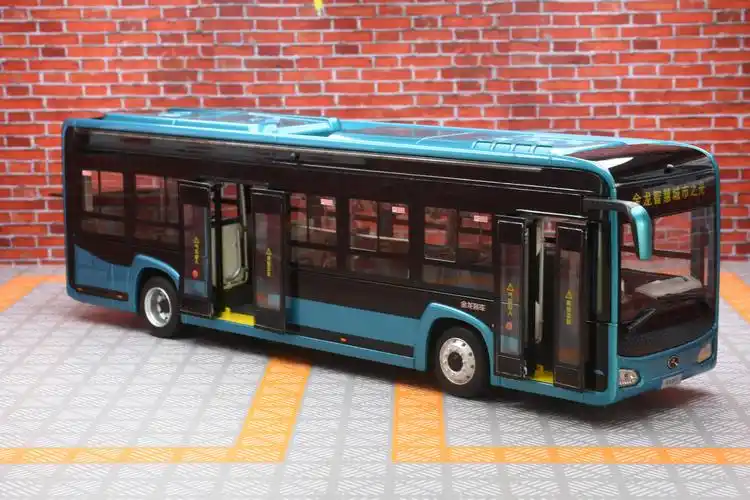 1:40 厦门金龙智慧城市之光公交车模型-企业官网