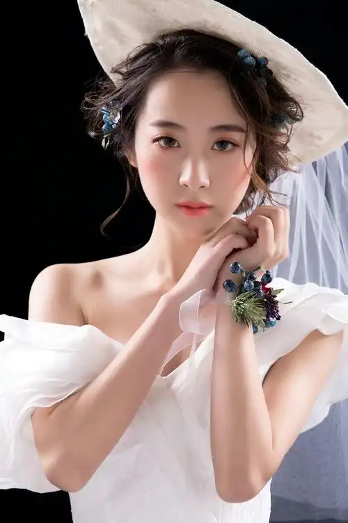 唯美系新娘化妆造型