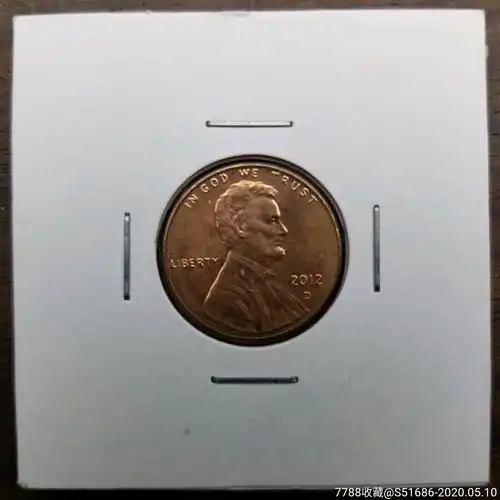 1美分2012d