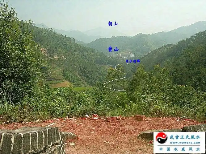 玉林风水宝地-冯将军祖坟风水峦头欣赏