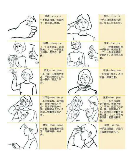 手语翻译我也是聋哑人