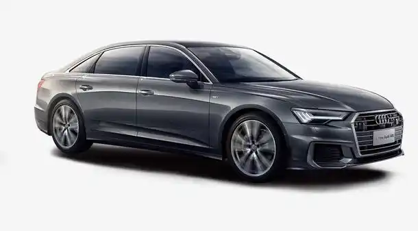 奥迪深色汽车a6l免抠素材免费下载_觅元素51yuansu.com