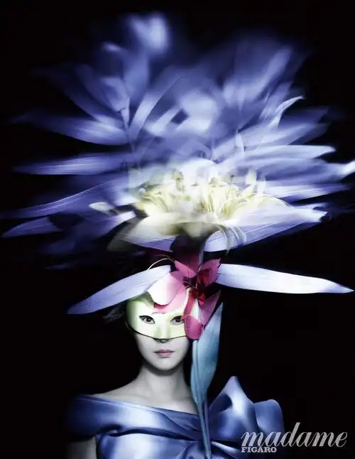 范冰冰个性迷人杂志封面写真摄影大片