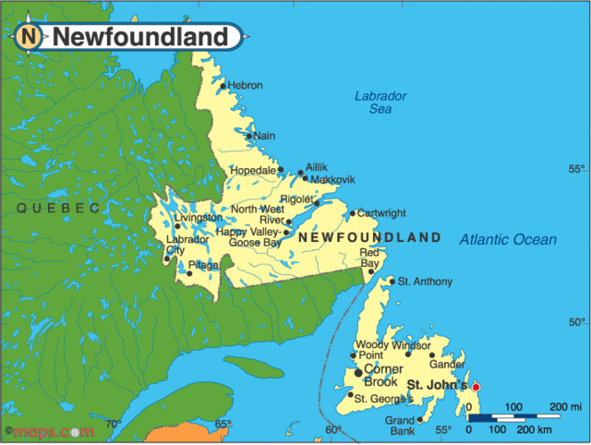 new found land 纽芬兰