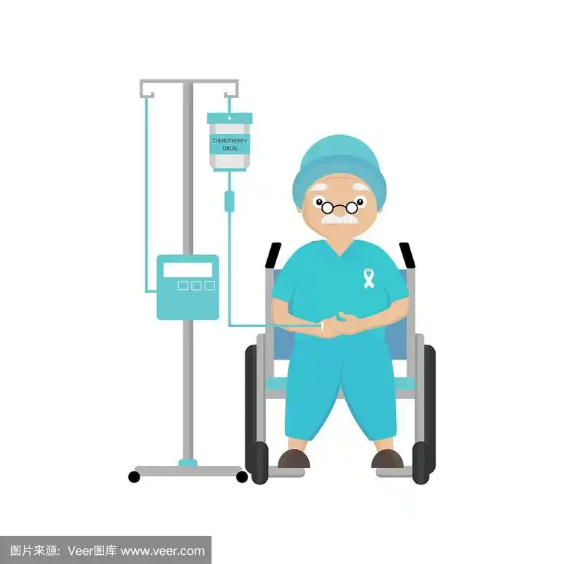 化疗与肿瘤疾病的概念.卡通向量