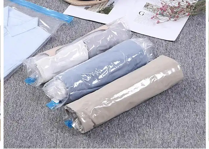 pa50x70cm收纳袋防水 真空包装袋衣服 手卷真空压缩袋 厂家直销