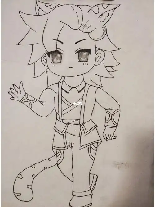 临摹斗罗大陆戴沐白