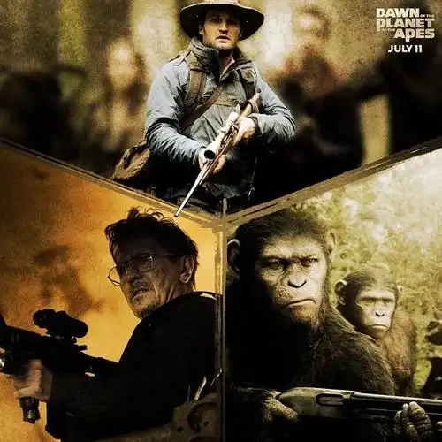 《猩球崛起2》史诗特辑 打造浩大真实的人猿星球