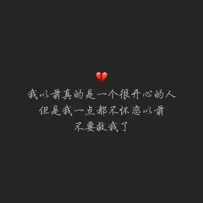 有一种悲伤文字