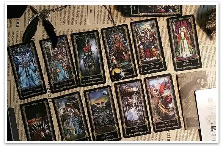 灵魂礼物神秘金典塔罗牌黑暗初学者经典韦特教珍藏版诡秘之主