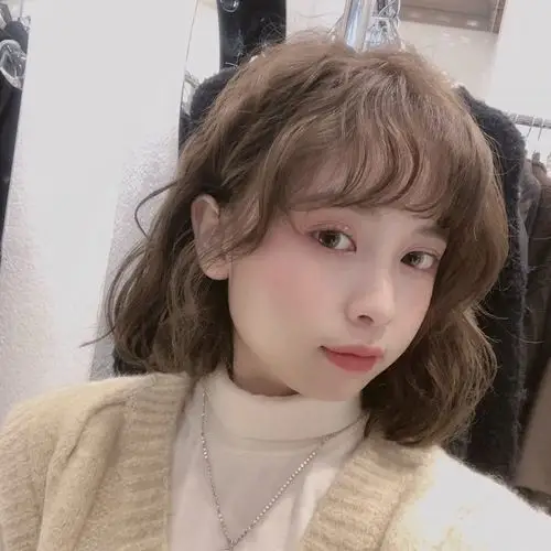 短发蛋卷头无敌甜美又减龄 圆脸女生也可,短发图片,发型图片