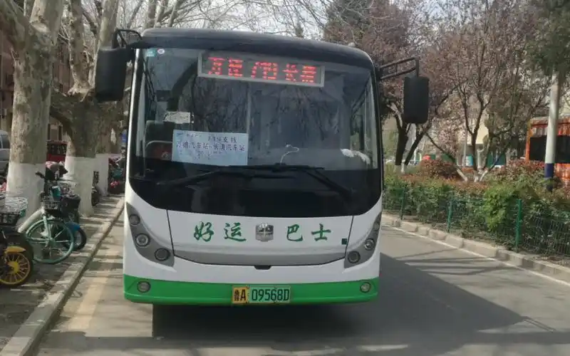 济南公交好运巴士719支线(万德汽车站—长清汽车站)8倍速