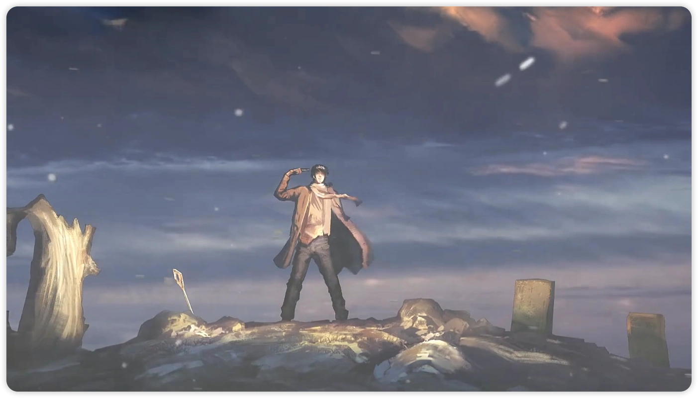 几年以后,罗辑利用"黑暗森林"法则与三体人对决,带来了这本书最激动