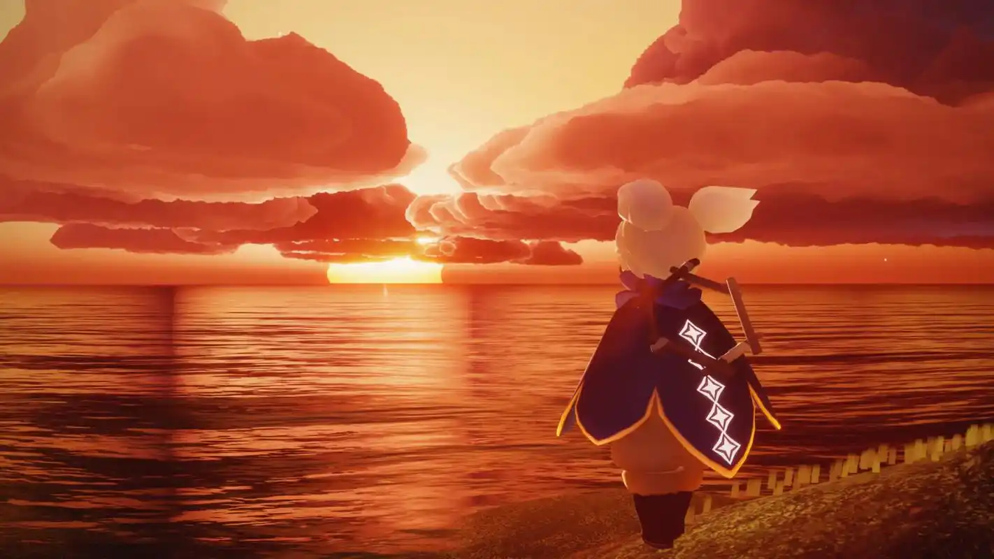 光遇高清壁纸 图一可抱 - 抖音