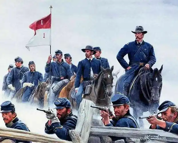 展现美国南北战争的经典油画集