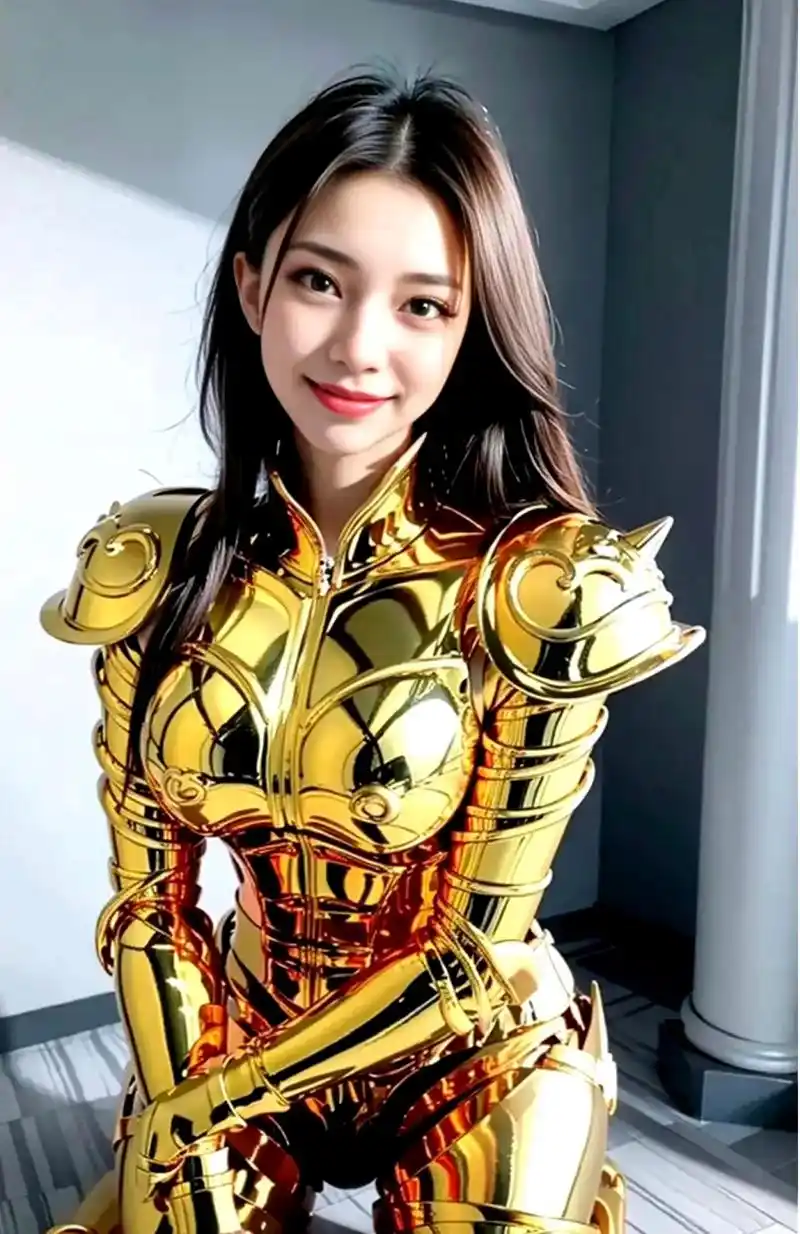 ai创作:女版金牛座黄金圣斗士,生成的不错.
